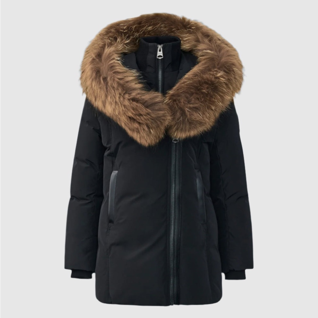 Mackage Kids Leelee-Tf Black 6 - Brand New Girls Down Coat